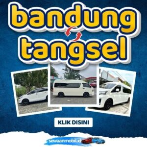 π Patut Dicoba! Travel Bandung Tangerang Selatan 5 Jam Sampe, Harga Tiket Murah Door To Door